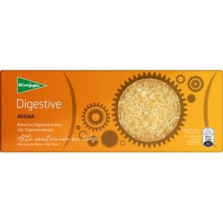 Galletas Digestive de avena con alto contenido en fibra estuche 425 g - El Corte Ingles