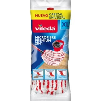 Microfibre fregona premium 2 en 1 paquete 1 unidad - Vileda