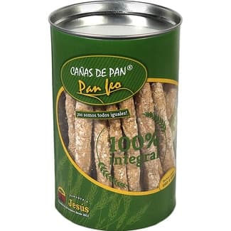 Cañas de pan feo 100% integrales estuche 135 g - Panaderia Jesus