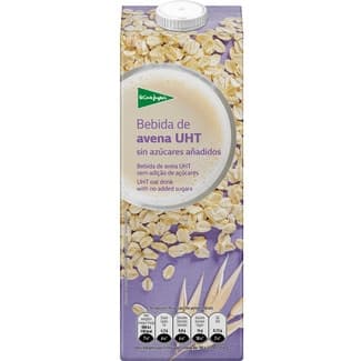 Bebida de avena sin azúcares añadidos brik 1 l - El Corte Ingles