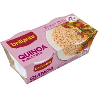 Quinoa blanca y roja pack 2 envase 125 g - Brillante