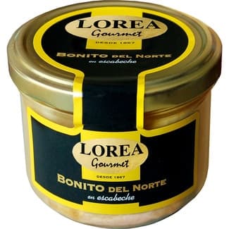 Gourmet bonito del norte en escabeche frasco 150 g neto escurrido - Lorea