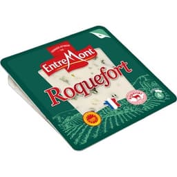 Queso francés roquefort de oveja elaborado con leche cruda DOP cuña 100 g - Entremont