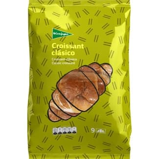 Croissants clásicos 9 unidades envasados individualmente bolsa 270 g - El Corte Ingles