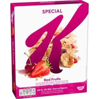 Cereales de desayuno con frutos rojos estuche 300 g - Kellogg's Special K