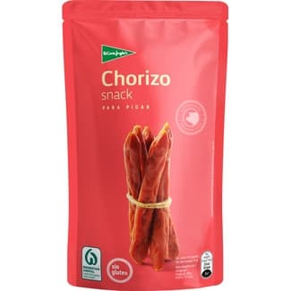 Snack de chorizo para picar sin gluten bolsa 50 g - El Corte Ingles