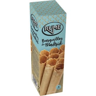 Barquillos de Madrid estuche 4 unidades - Rume