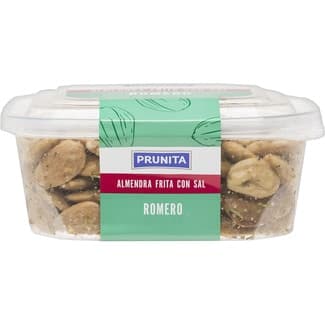 Almendra frita con sal romero tarrina 190 g - Prunita
