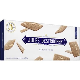 Galletas de almendra estuche 100 g - Jules Destrooper