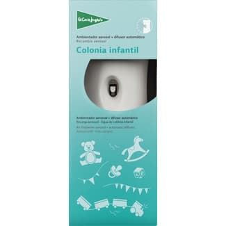Ambientador automático colonia infantil envase 1 unidad aparato + recambio - El Corte Ingles