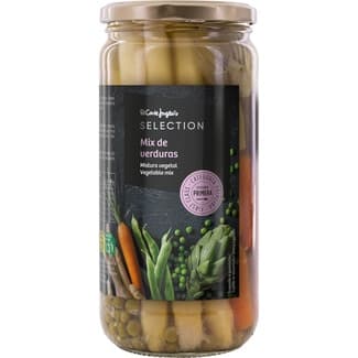 Mix de verduras de primera frasco 400 g neto escurrido - El Corte Ingles Selection