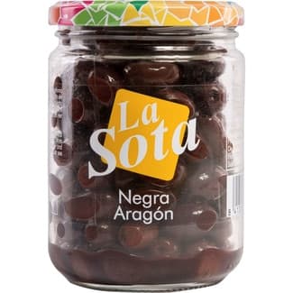 Aceitunas de Aragón frasco 255 g neto escurrido - La Sota