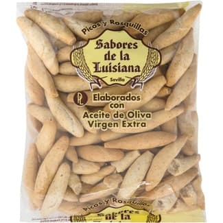 Artesanito pico de pan integral 10% con aceite de oliva virgen extra bolsa 200 g - Sabores De La Luisiana