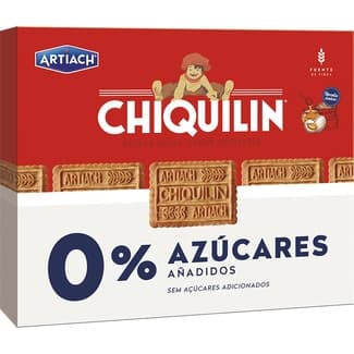 Galletas de desayuno 0% azúcares añadidos paquete 525 g - Artiach Chiquilin