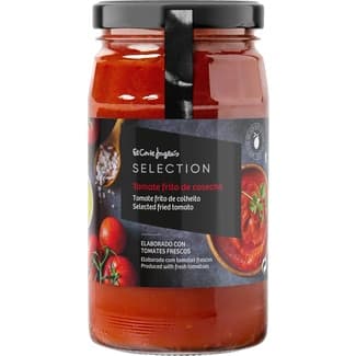 Tomate frito cosecha con aceite de oliva sin gluten frasco 350 g - El Corte Ingles Selection
