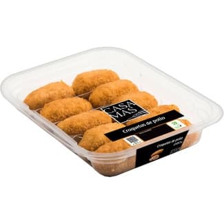 Croquetas de pollo 2 raciones envase 280 g - Casa Mas