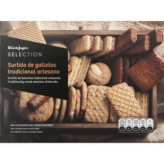 Surtido de galletas tradicional artesano estuche 400 g - El Corte Ingles Selection