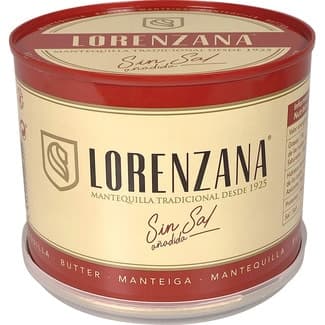 Mantequilla lata 500 g - Lorenzana