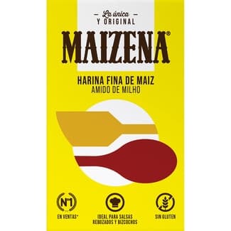 Harina de maíz fina sin gluten paquete 700 g - Maizena