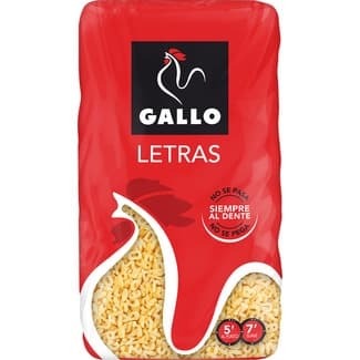 Letras paquete 450 g - Gallo