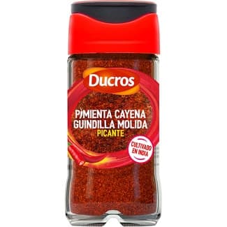 Pimienta cayena guindilla molida picante frasco 38 g - Ducros