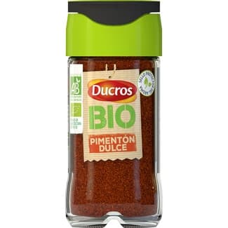 Pimentón dulce ecológico frasco 44 g - Ducros Bio