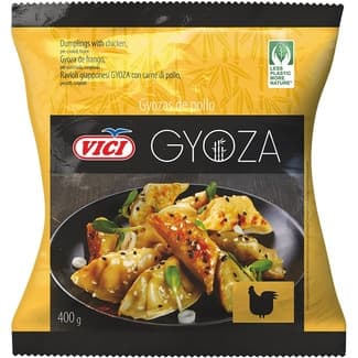 Empanadillas de pollo masa ultra fina bolsa 400 g - Vici Gyoza