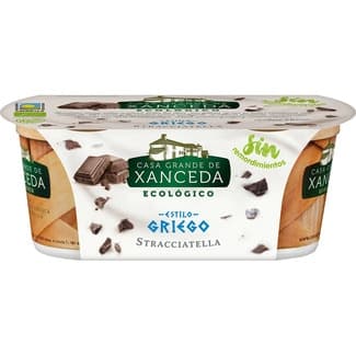 Yogur griego stracciatella ecológico pack 2 unidades 125 g - Casa Grande De Xanceda