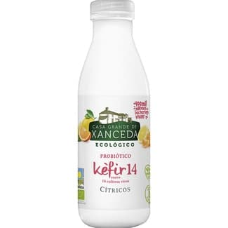 Kéfir 14 suave con cítricos ecológico botella 500 g - Casa Grande De Xanceda