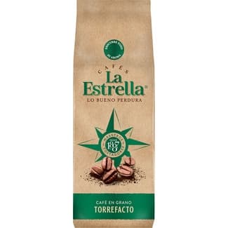 Café en grano torrefacto paquete 500 g - La Estrella