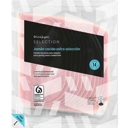 Jamón cocido extra selección en lonchas envase 350 g - El Corte Ingles Selection