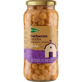 Garbanzo cocido extra frasco 570 g - El Corte Ingles