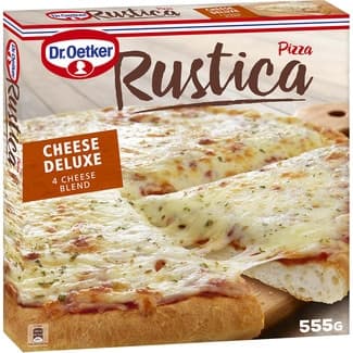 Pizza 4 quesos Rustica estuche 555 g - Dr.oetker