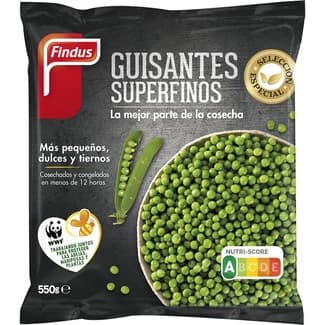 Guisantes superfinos bolsa 550 g - Findus