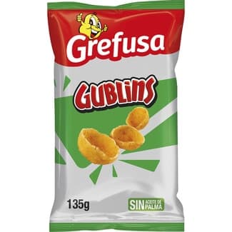 Gublins barbacoa snacks de maíz bolsa 135 g - Grefusa