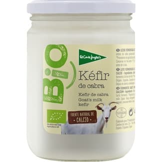 Kéfir de cabra natural ecológico tarro 420 g - El Corte Ingles Bio