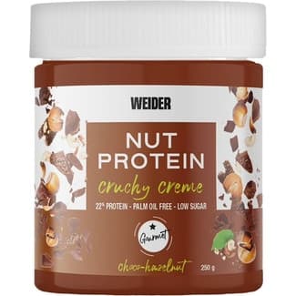Nut Protein crema de cacao proteica y crujiente para untar de avellanas y cacao bote 250 g baja en azúcares y sin aceite de palma - Weider