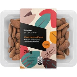 Almendras de California fritas tarrina 250 g - El Corte Ingles Selection