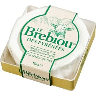 Le Brebiou des Pyrénées queso francés puro de oveja de pasta blanda cremoso pieza 180 g elaborado con leche pasteurizada - Haute Fromagerie