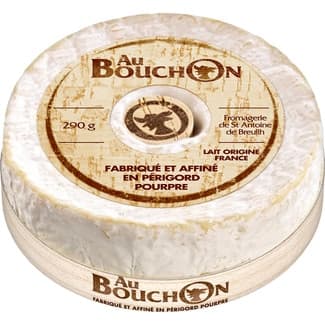 Au Bouchon queso francés de vaca de pasta blanda cremoso elaborado con leche pasteurizada pieza 290 g - Haute Fromagerie
