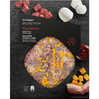 Pizza barbacoa de fermentación lenta envase 390 g - El Corte Ingles Selection
