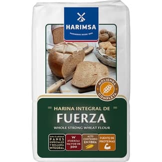 Harina de trigo integral de fuerza paquete 1 kg - Harimsa