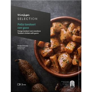 Pollo tandoori con yuca bandeja 250 g - El Corte Ingles Selection