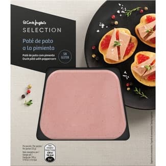 Paté de pato a la pimienta sin gluten envase 90 g - El Corte Ingles Selection