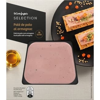 Paté de pato al armagnac sin gluten envase 90 g - El Corte Ingles Selection