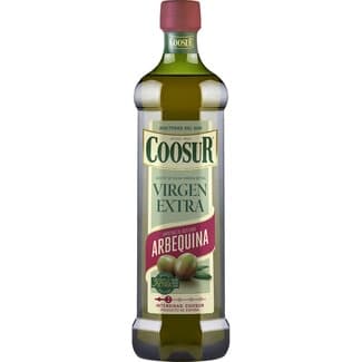 Aceite de oliva virgen extra Arbequina botella 1 l - Coosur