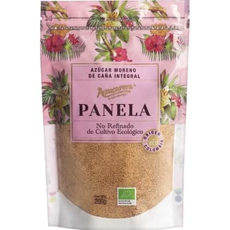 Panela azúcar moreno de caña integral ecológica envase 200 g - Azucarera