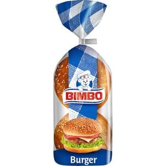 Burger pan de hamburguesas 4 unidades bolsa 220 g - Bimbo