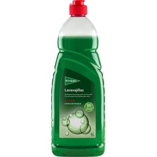 Lavavajillas a mano ultra concentrado verde botella 1 l - El Corte Ingles