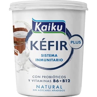 Kéfir natural sin azúcares añadidos envase 350 g - Kaiku